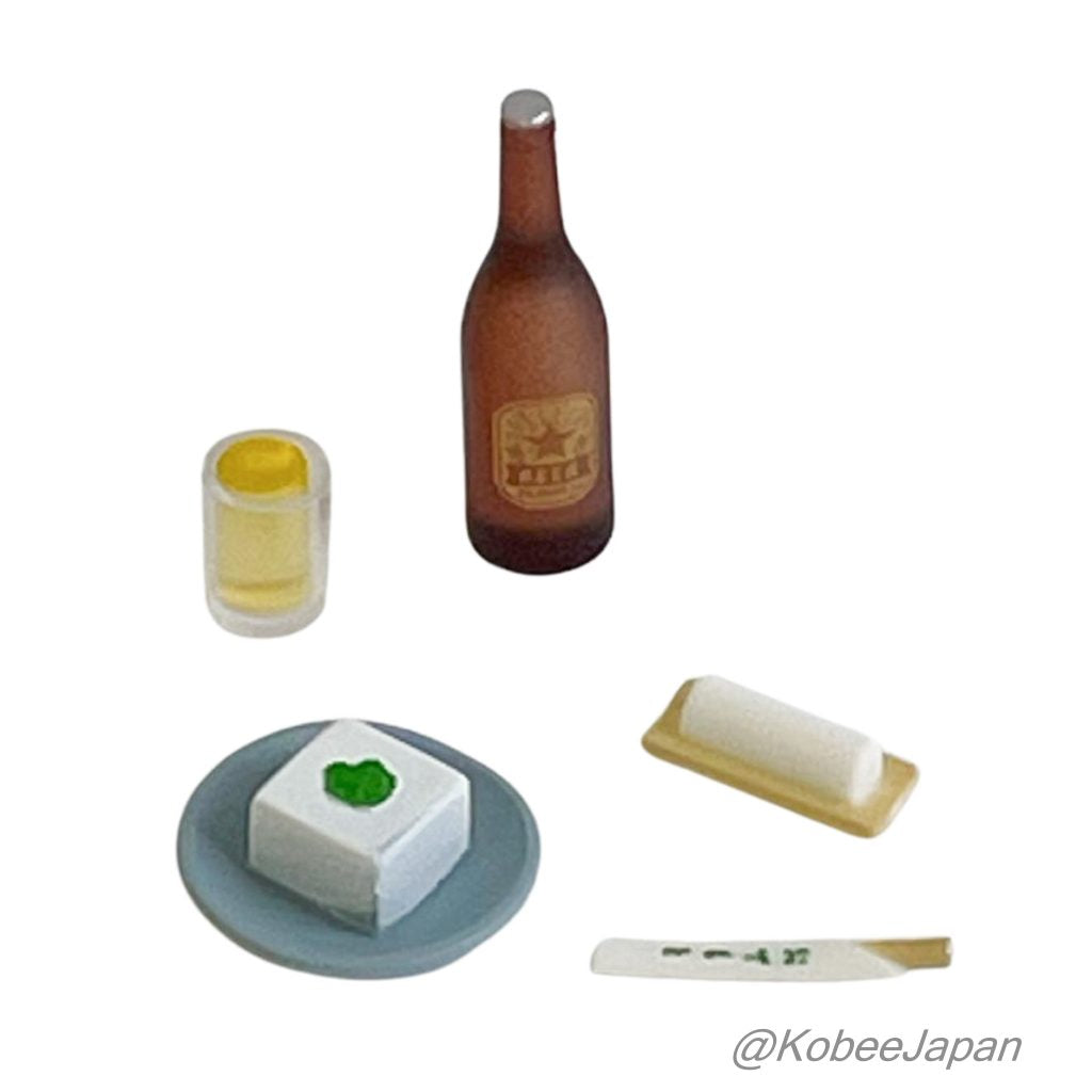 Capsule Toy 1/12 Scale 4. Bottled Beer Set tarlin