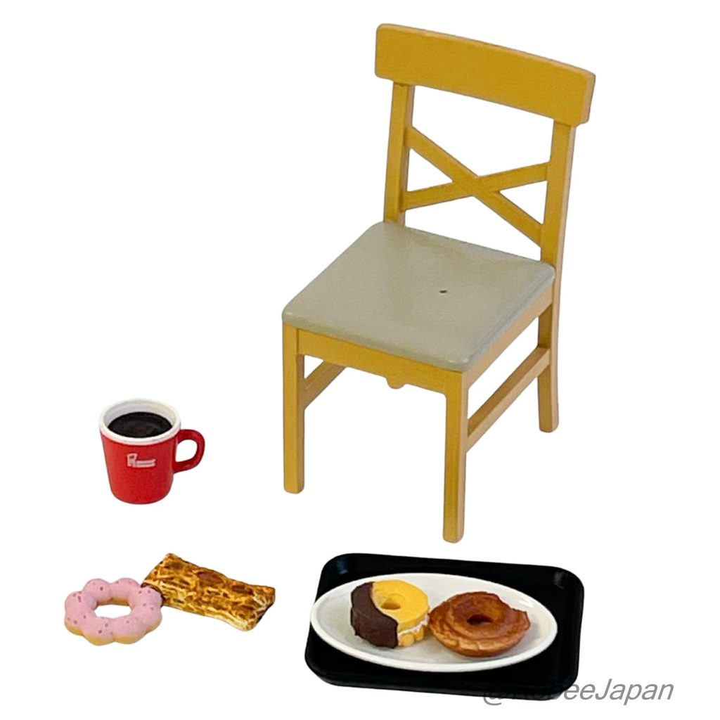 Mister Donut 4 استراحة حلوة 2025 Re-ment