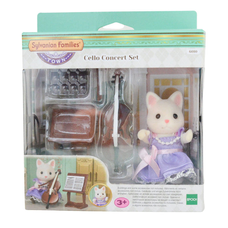 Set de conciertos de cello 6010 Town Series Epoch Reino Unido Calico Critters