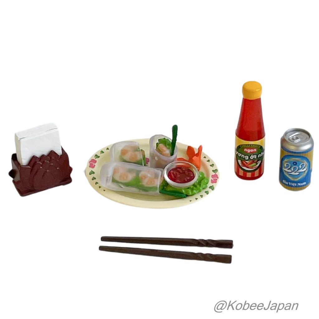 Asian Dining 4 Rouleaux de Printemps Frais Re-ment