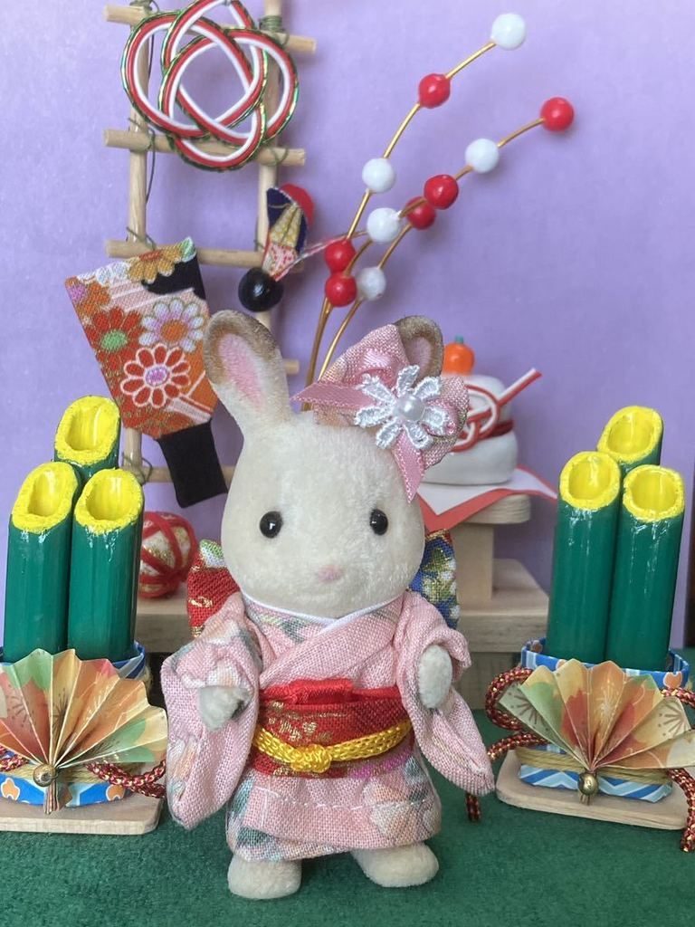 HANDMADE KIMONO FOR GIRL SAKURA PINK/RED Japan handmade