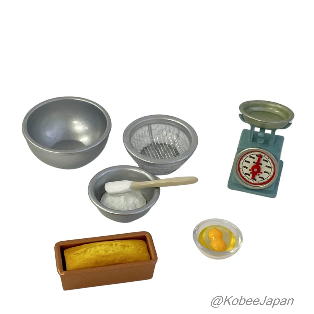 Kitchen Tools 8 piece complete set Re-ment