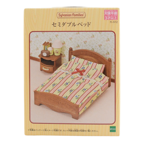 SEMI-DOUBLE BED FOR BEDROOM KA-512 Epoch Sylvanian Families