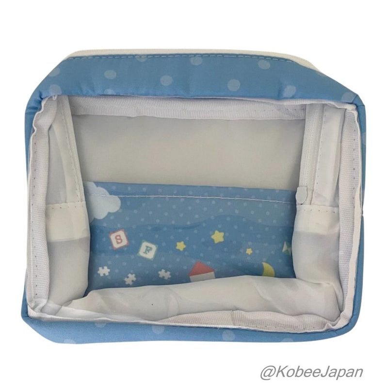 BLUE BABY POUCH TRAIN DESIGN Calico Clitters Sylvanian Families