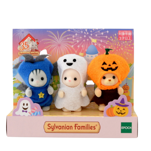 35th Anniversary BABY HALLOWEEN TRIO Japan Sylvanian Families