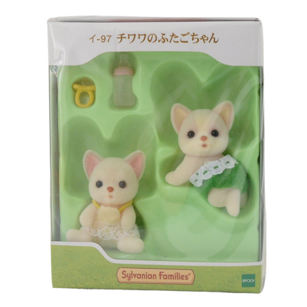 CHIHUAHUA TWINS Epoch I-97 Sylvanian Families