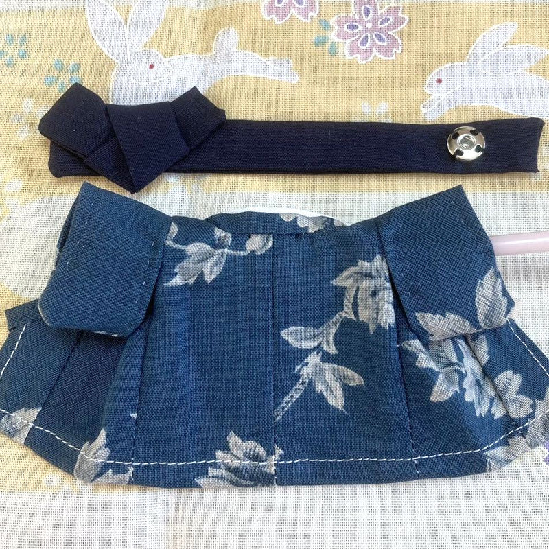 HANDMADE KIMONO FOR FATHER INDIGO BLUE Japan handmade