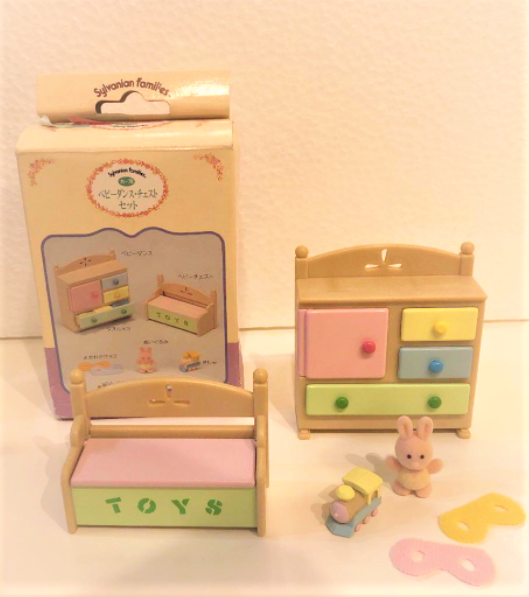 [Used] BABY FURNITURE SET FOR BABY KA-78 Retired Sylvanian Families