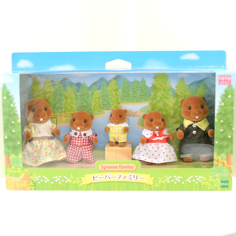 BEAVER FAMILY 2021 Epoch Japan New-release Sylvanian Families
