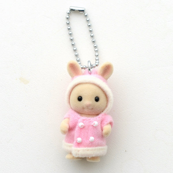 MILK RABBIT KEY CHAIN DUFFLE COAT 4623  Sylvanian Families