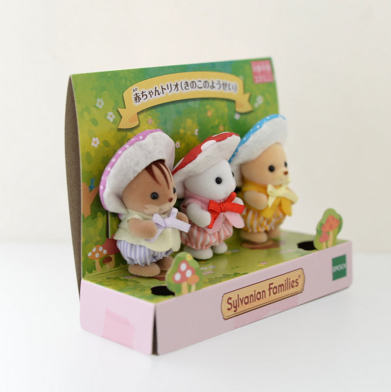 BABY TRIO MUSHROOM FAIRY Japan 2019 Sylvanian Families