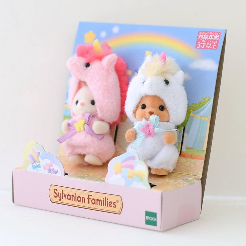 Baby Pair Colorful Unicorns Set 2021 Sylvanian Families Calico Critters