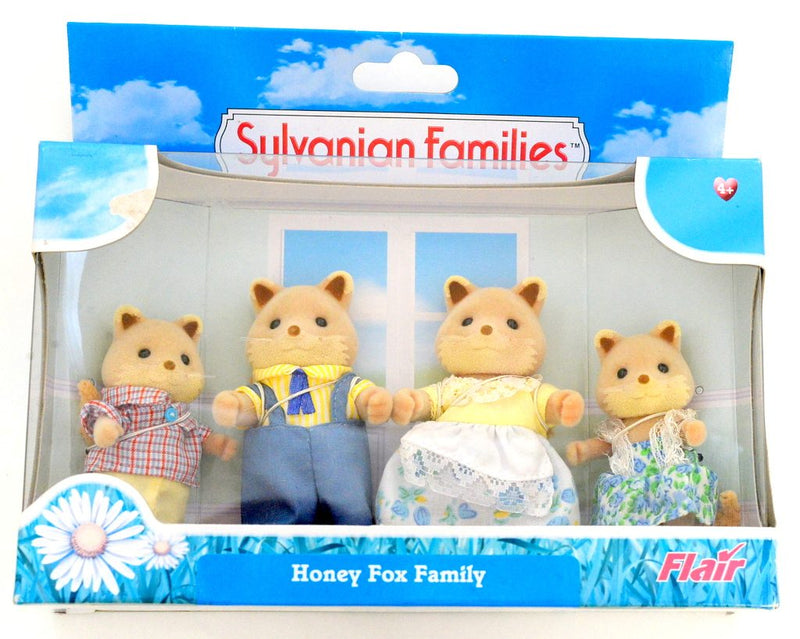[Used] HONEY FOX FAMILY Flair Rare 4132 Flair Rare Sylvanian Families
