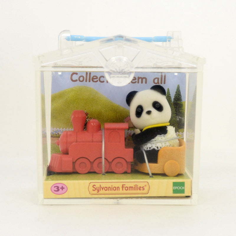 BABY CARRY CASE PANDA RED TRAIN COLLECT THEM ALL  Sylvanian Families