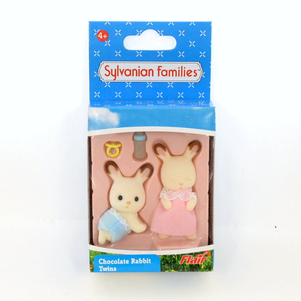 CHOCOLATE RABBIT TWINS 4468 Epoch Japan Sylvanian Families