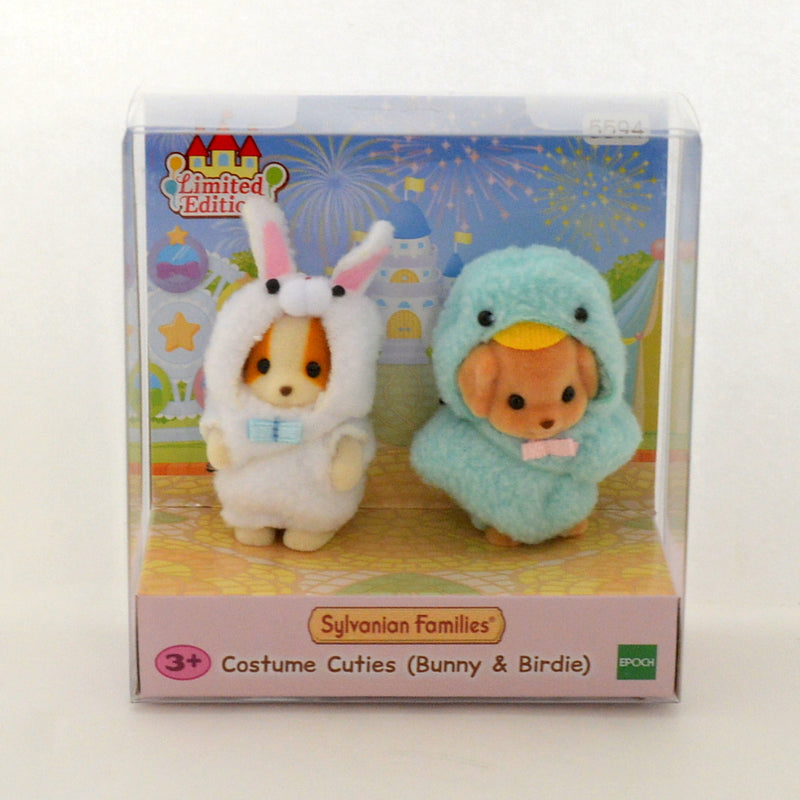 COSTUME CUTIES BUNNY & BIRDIE 5594 Epoch Sylvanian Families