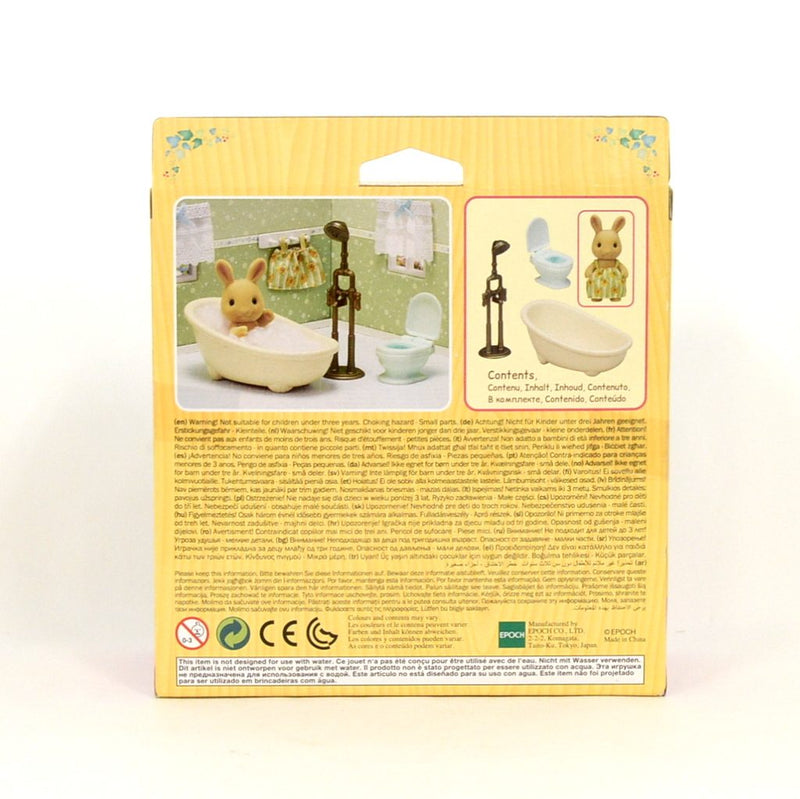 SUNNY RABBIT GIRL'S BATH TIME SET 5550 Epoch Sylvanian Families