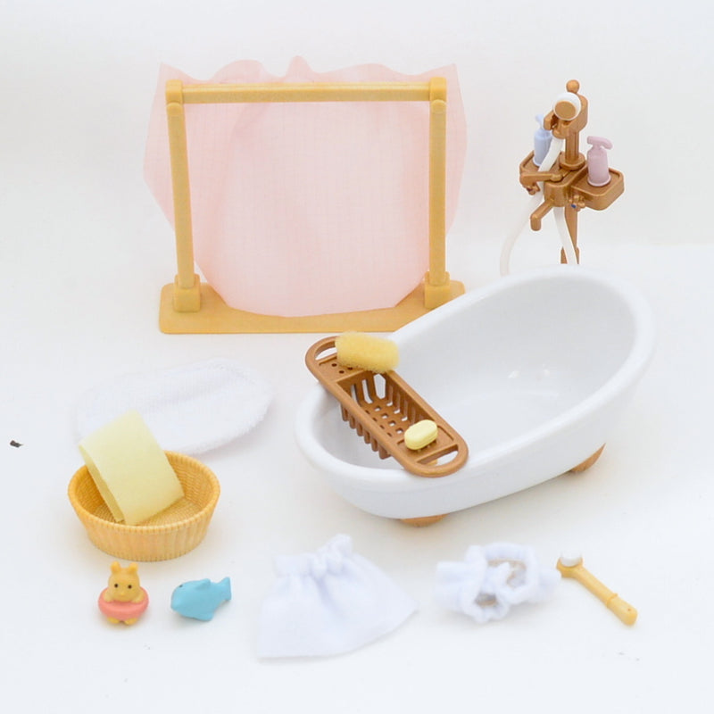 [Used] BATH SET KA-605 Epoch Sylvanian Families