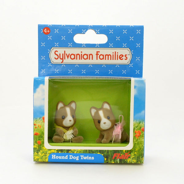 HUCKLEBERRY HOUND DOG TWINS 4114 Flair Sylvanian Families