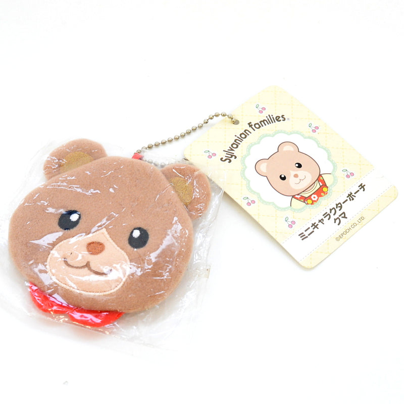 Mini CHARACTER POUCH BEAR Epoch Japan Sylvanian Families