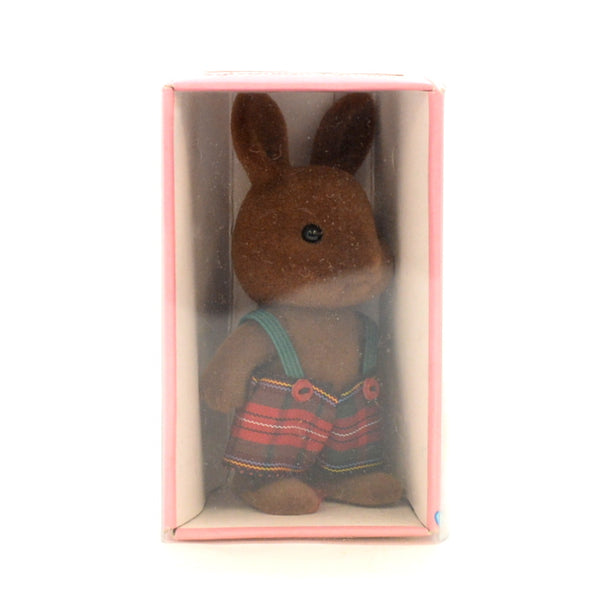 BROWN RABBIT BOY U-03-650 Epoch Japan Sylvanian Families