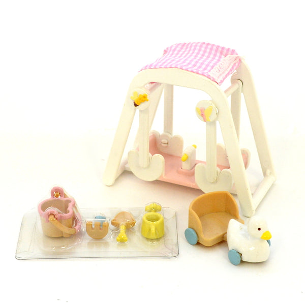 [Used] PEACHES & FREDDY'S SWING AND PLAY 5099 Sylvanian Families