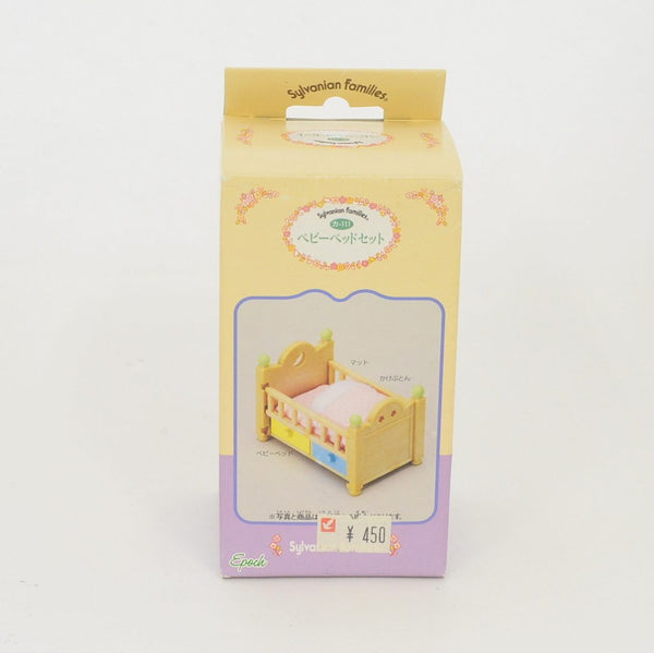 [Used] BABY BED SET Epoch KA-111 2000 Sylvanian Families