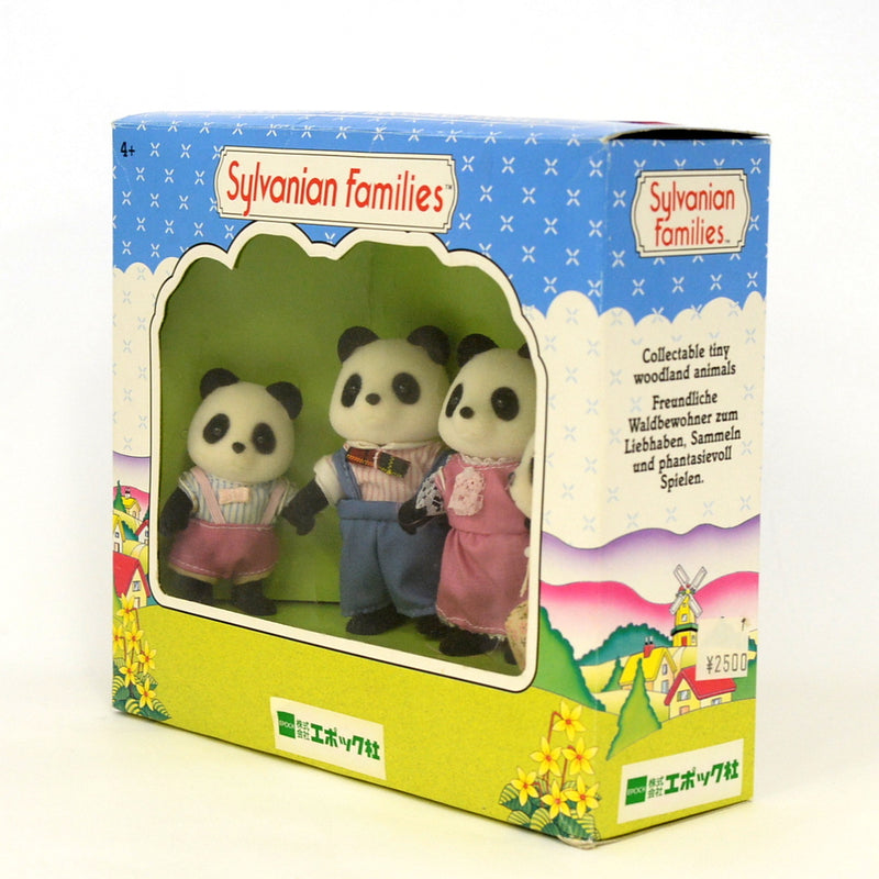 [Used] PANDA FAMILY 2885 Retired Open Hands Sylvanian Families