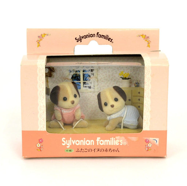 [Used] DOG TWINS Epoch Japan Retired Sylvanian Families