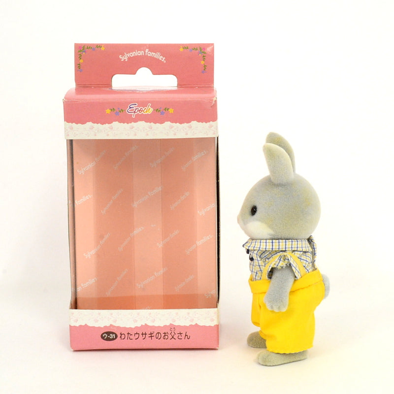 [Used] COTTONTAIL RABBIT FATHER U-31 Retired Japan Sylvanian Families