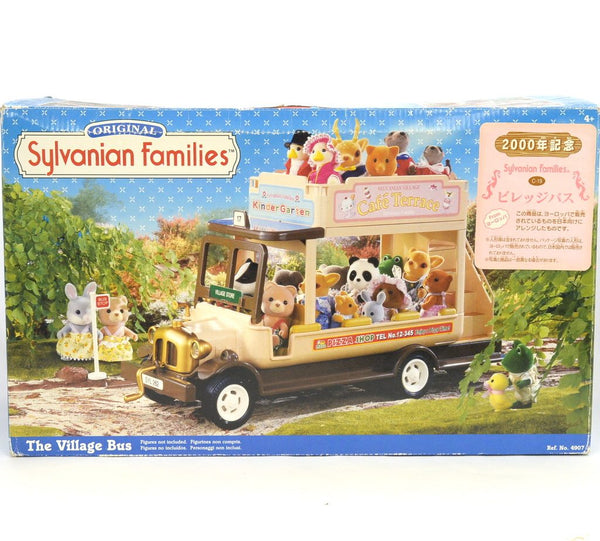 [Used] THE VILLAGE BUS 4907 Epoch 2000 AnniversaryRetired Rare Sylvanian Families
