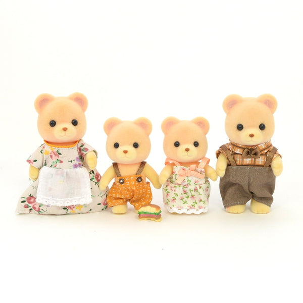 [Used] Dolls BEAR FAMILY Epoch Japan FS-04 Sylvanian Families