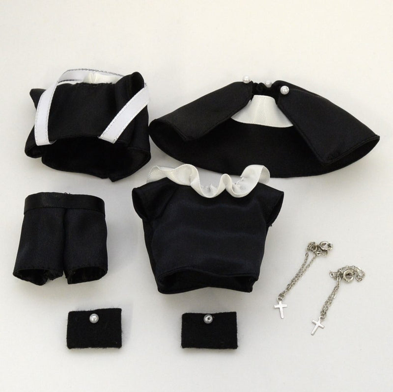 HANDMADE DRESS FOR PRIEST & NUN black/white Japan handmade