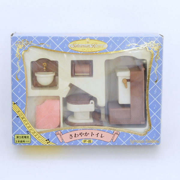 [Used] SOUND TOILET SET Japan Sylvanian Families