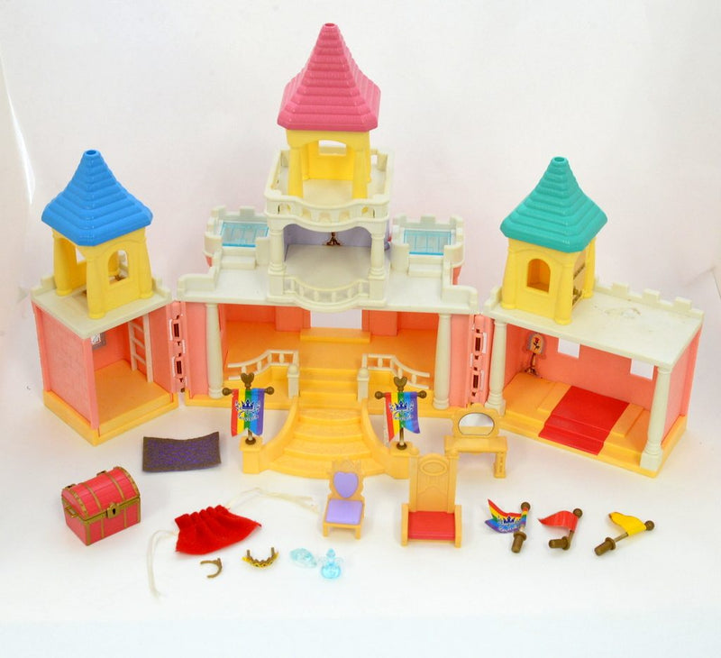 [Used] FAIRYTALE CASTLE F-04 Epoch Japan Sylvanian Families