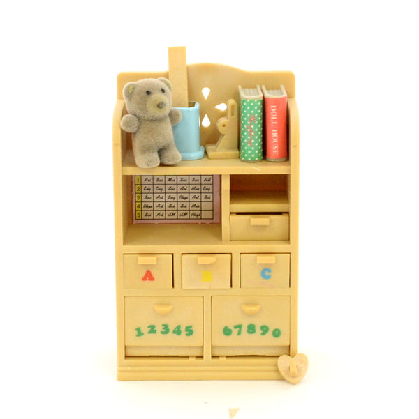 [Used] RACK FOR CHILD ROOM KA-63 Epoch Japan 1987 Sylvanian Families