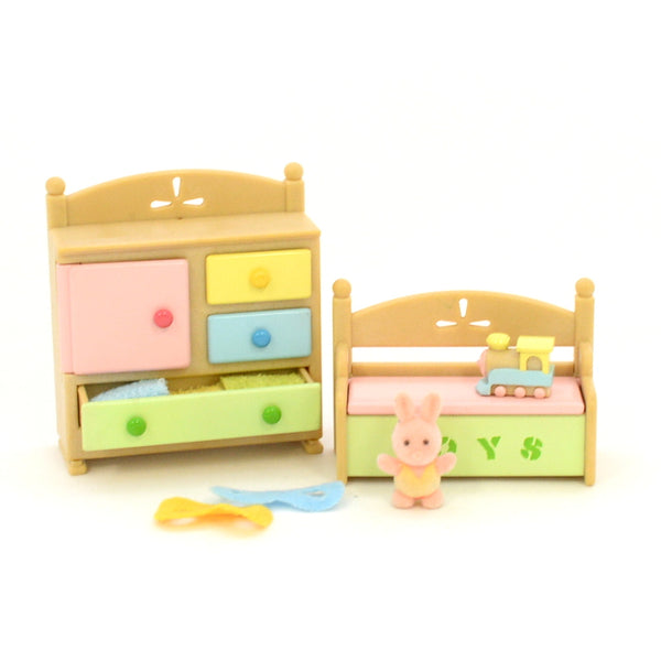 [Used] BABY FURNITURE SET FOR BABY KA-78 Retired Sylvanian Families