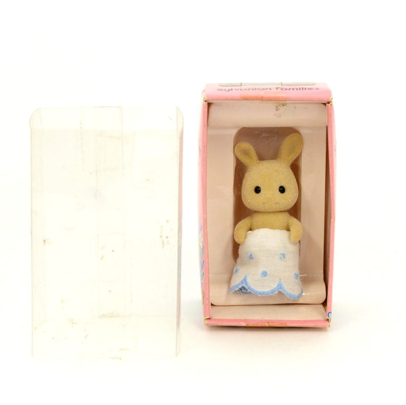 [Used] IVORY RABBIT BABY U-25 1986 Epoch Sylvanian Families