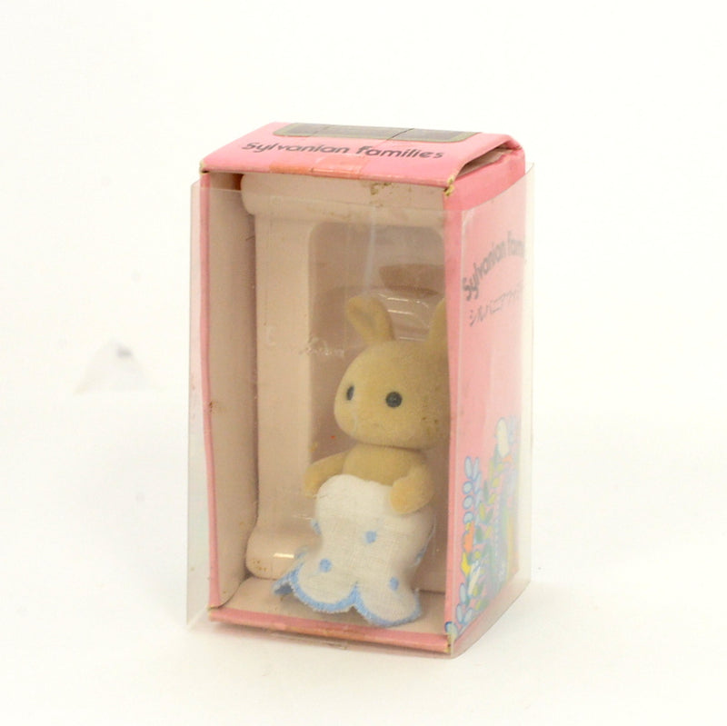 [Used] IVORY RABBIT BABY U-25 1986 Epoch Sylvanian Families