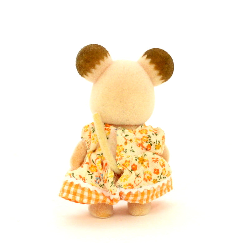 [Used] FIELDING MOUSE GIRL NE-34 Epoch Japan Sylvanian Families