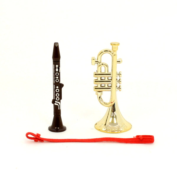 [Used] MUSIC INSTRUMENT TRUMPET CLARINET GA-04 Sylvanian Families