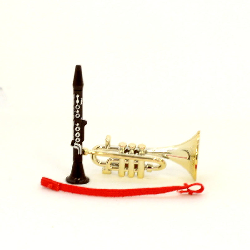 [Used] MUSIC INSTRUMENT TRUMPET CLARINET GA-04 Sylvanian Families