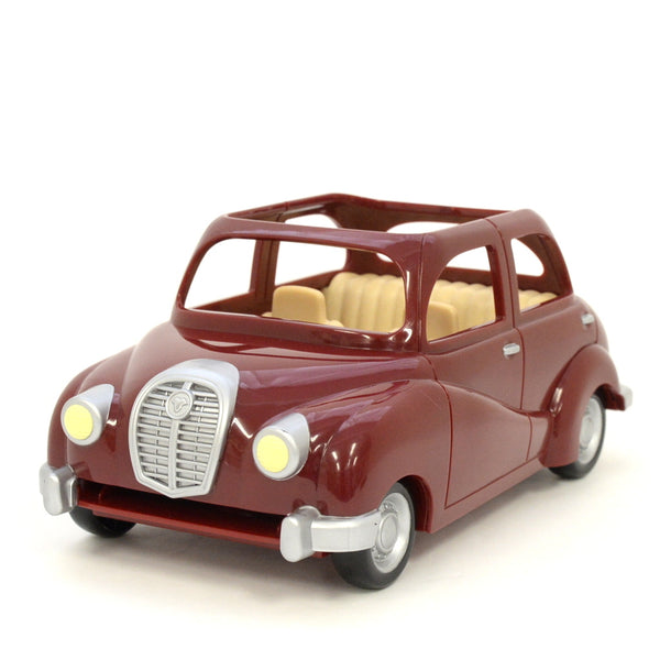 [Used] RED FAMILY CAR V-01 Epoch Sylvanian Families