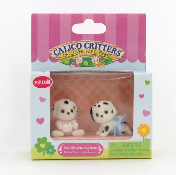 DALMATIAN DOG TWINS CC1638 Epoch US Calico Clitters Sylvanian Families