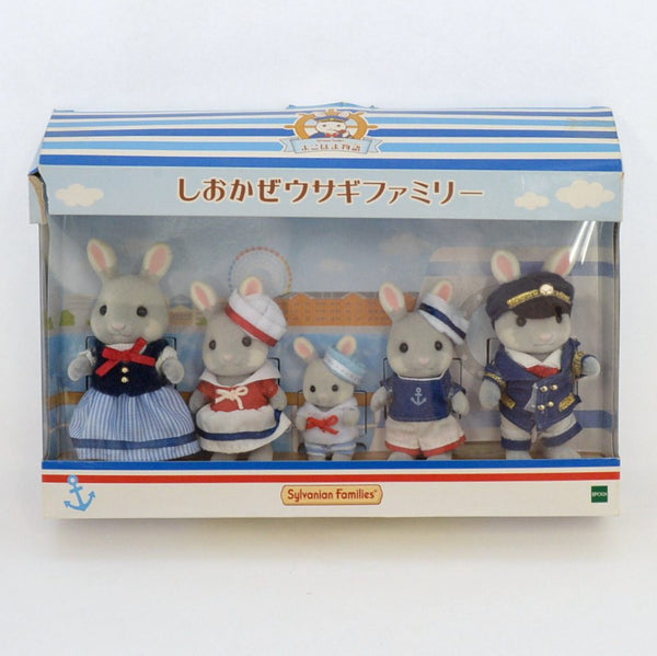 [Used] SEA BREEZE RABBIT FAMILY Yokohama Japan Sylvanian Families