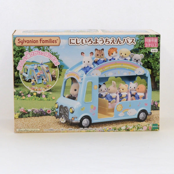 [Used] NURSERY RAINBOW SCHOOL BUS S-62 Epoch Sylvanian Families