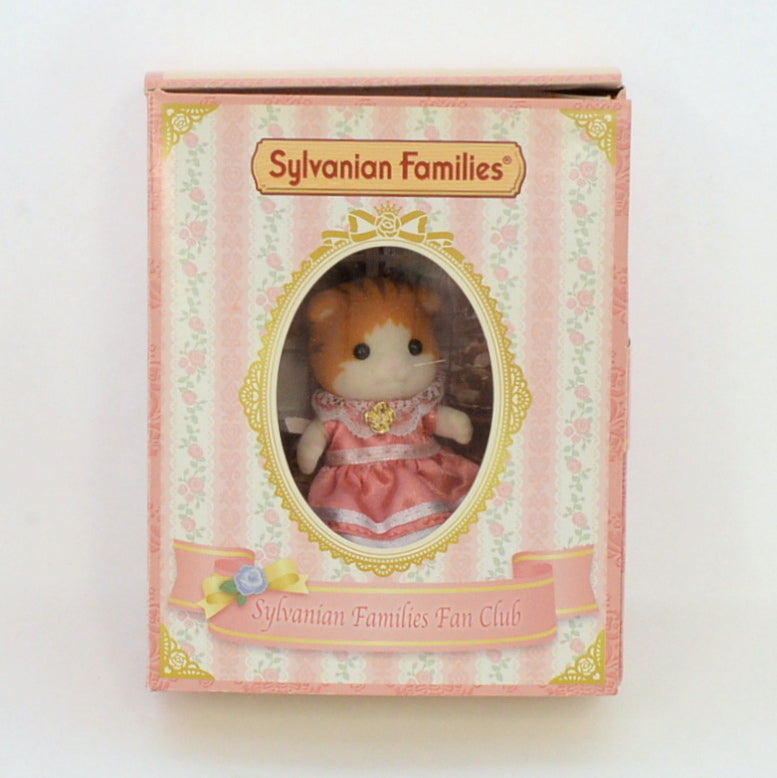 [Used] Fan Club FIGURE & COLLECTORS GIFT BOX 2018 Maple Cat Sylvanian Families