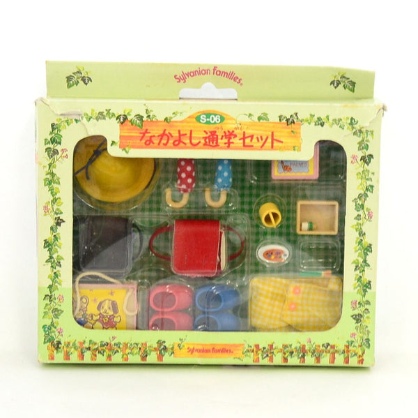 [Used] ELEMENTARY SCHOOL COMMUTING S-06 1997 Epoch Sylvanian Families