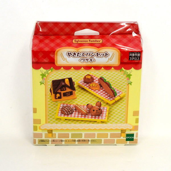 FRESH BAKED BREAD SET RABBIT Epoch Calico Clitters Japan Sylvanian Families