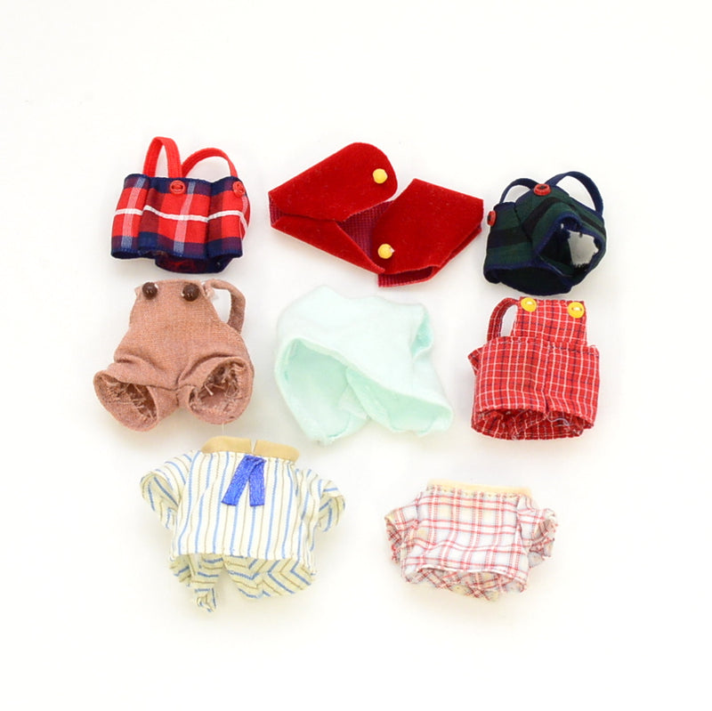 [Used] CLOTHING SET FOR BOY Epoch Japan Sylvanian Families